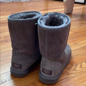 Gray Short Ugg Boots